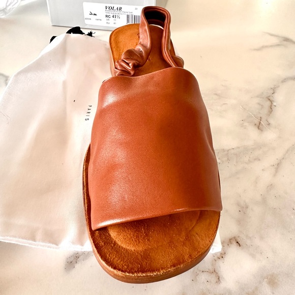 NIB Clergerie Volar brown sandals Size 41.5 / 11 - Picture 3 of 9